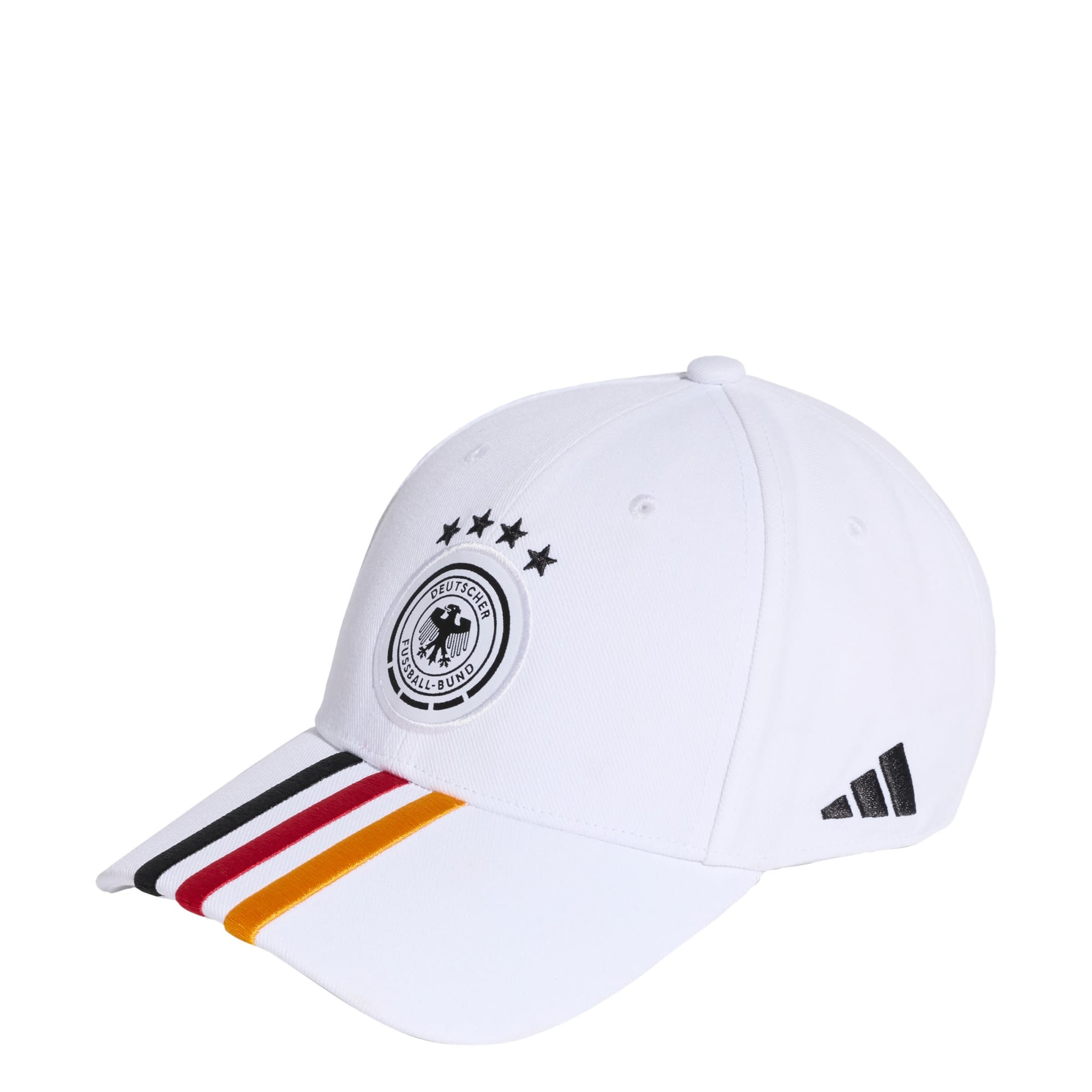 ADIDAS PERFORMANCE Athletic Cap 'DFB' in White: front