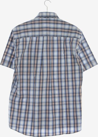 UNBEKANNT Button Up Shirt in M in Blue: front
