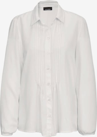 Goldner Blouse in White: front