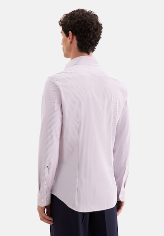 Coupe slim Chemise business 'Performance' SEIDENSTICKER en rouge
