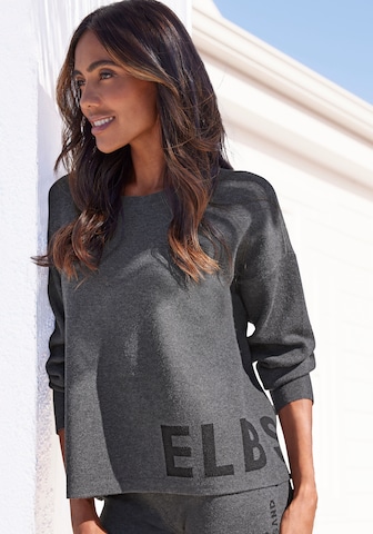 Elbsand Sweater in Grey: front