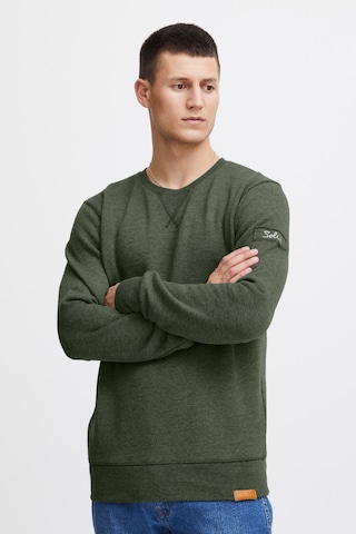 !Solid Sweatshirt 'Trip-O-Neck' in Grün: predná strana