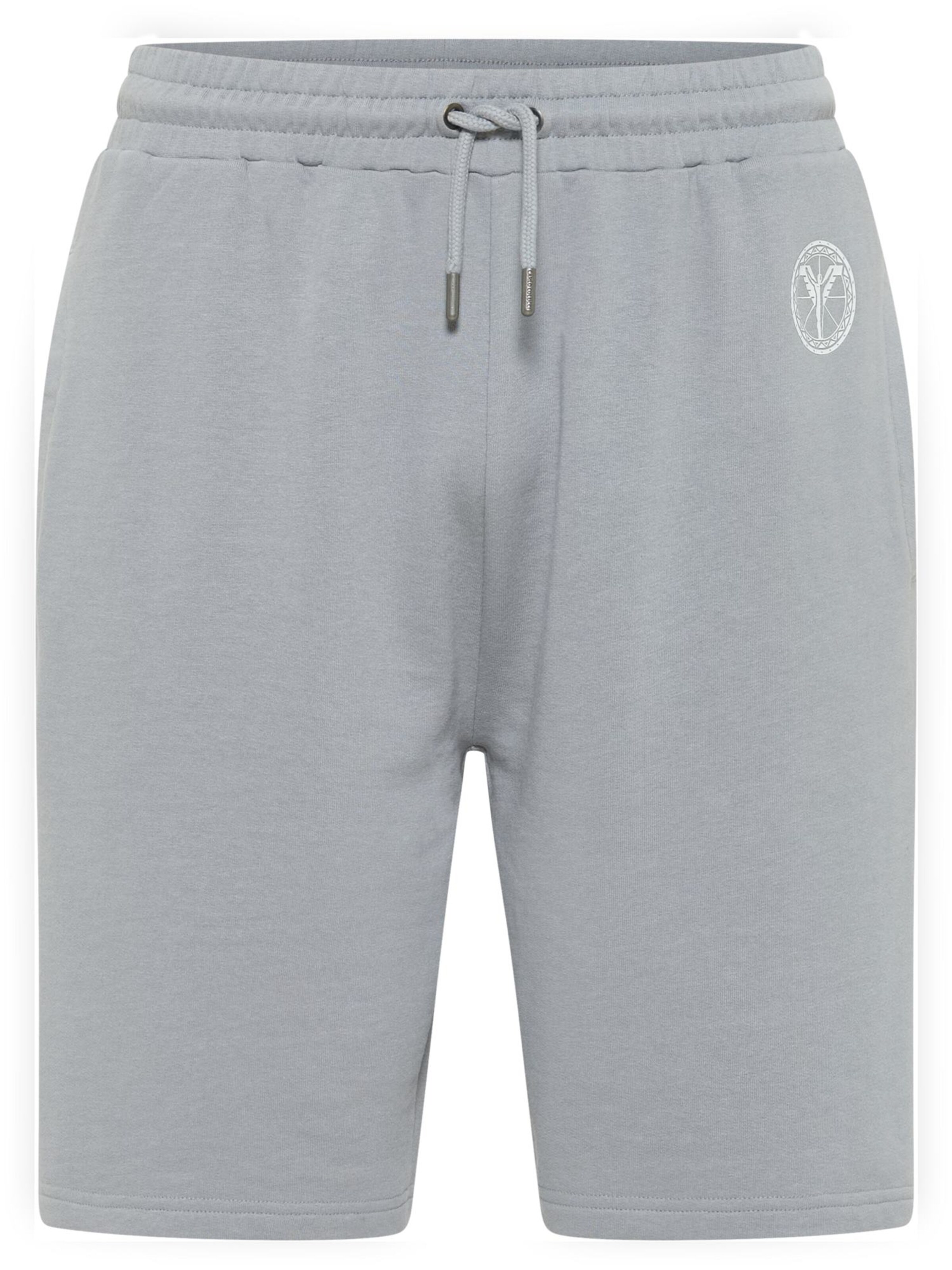 Pantalon Carlo Colucci en gris : devant