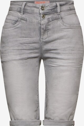 STREET ONE Skinny Jeans in Grey: front