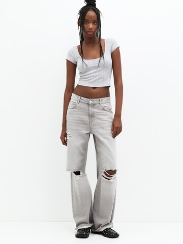 Pull&Bear Paita värissä harmaa