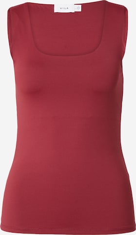 VILA Top 'VIKenza' | rdeča barva: sprednja stran