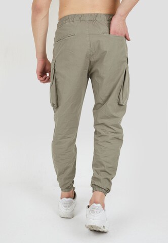 Tom Barron Tapered Broek in Grijs