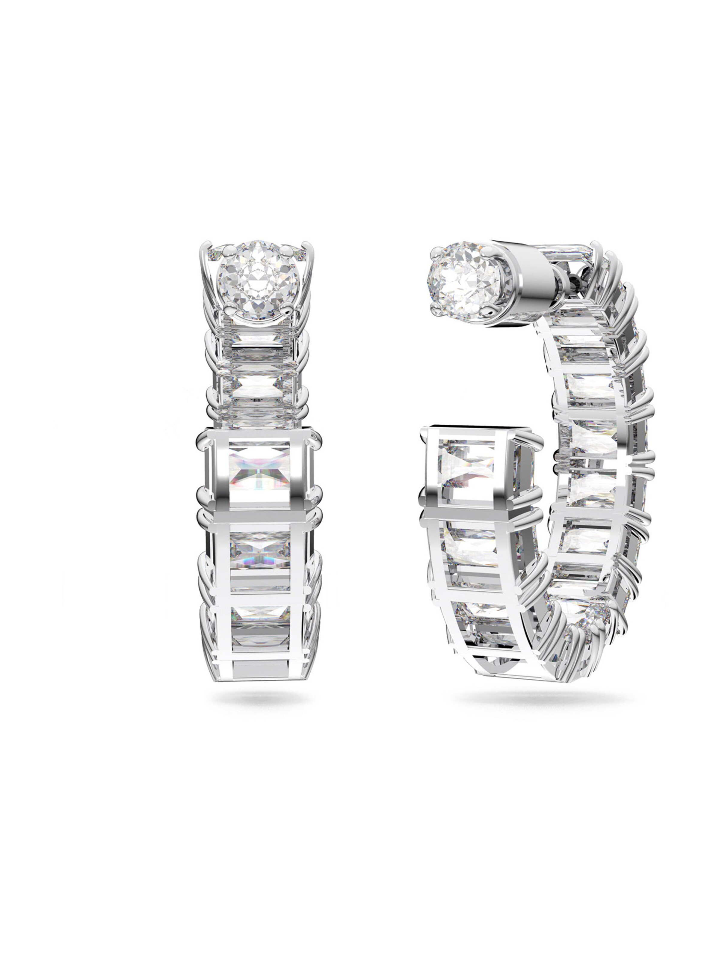 Orecchini 'Matrix' di Swarovski in argento