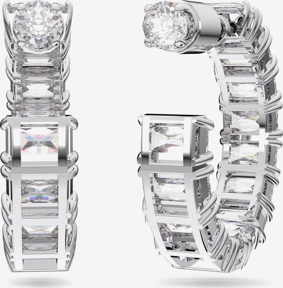 Swarovski Orecchini 'Matrix hoop earrings'