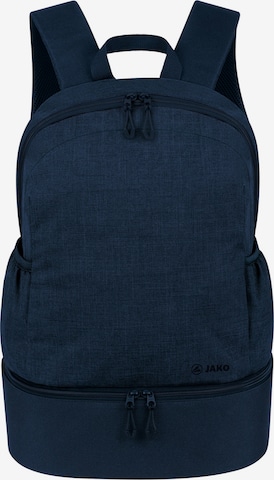 JAKO Sports Backpack 'Challenge' in Blue: front