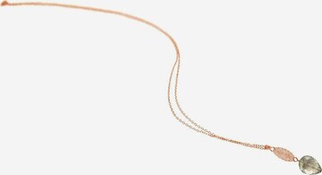 Gemshine Necklace in Gold: front