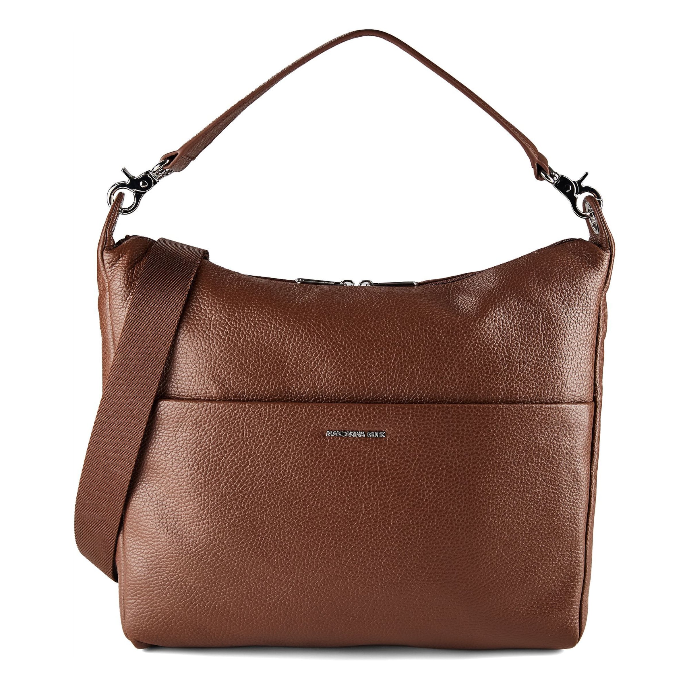 MANDARINA DUCK Shoulder bag 'Mellow' in Brown: front