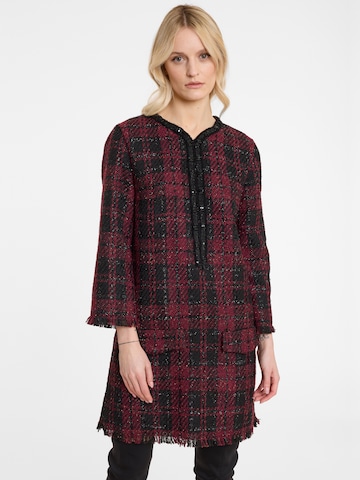 Robe 'Abawa' Ana Alcazar en rouge : devant