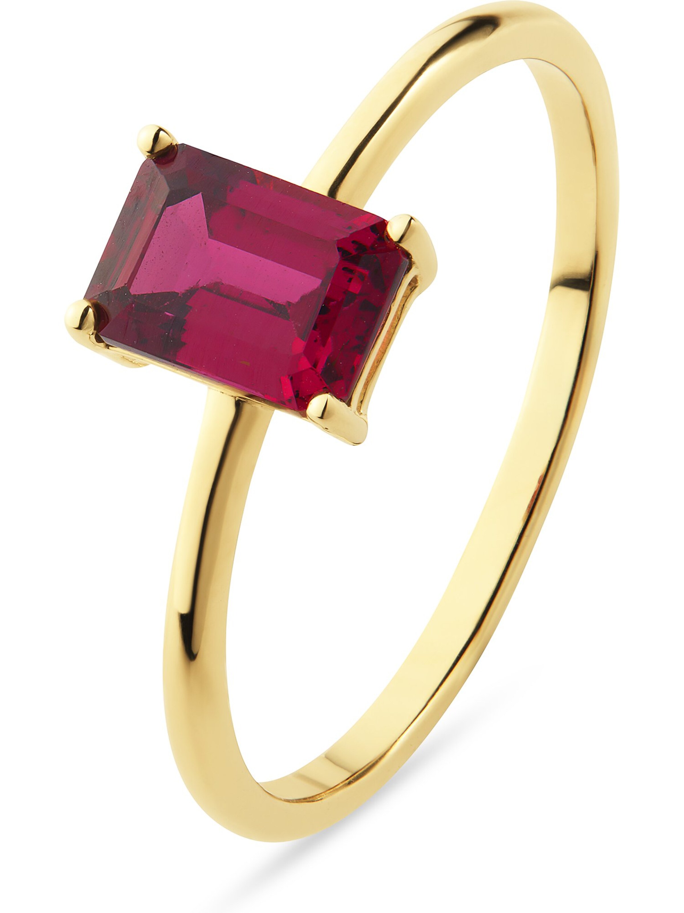 CHRIST Ring in Gold: Vorderseite