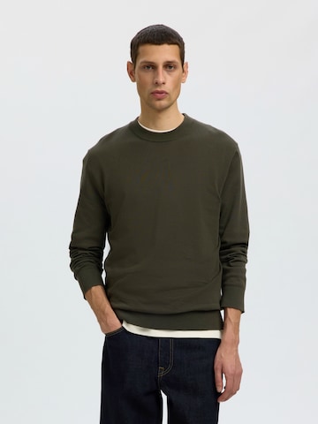SELECTED Sweater 'SLHTORINO' in Green: front