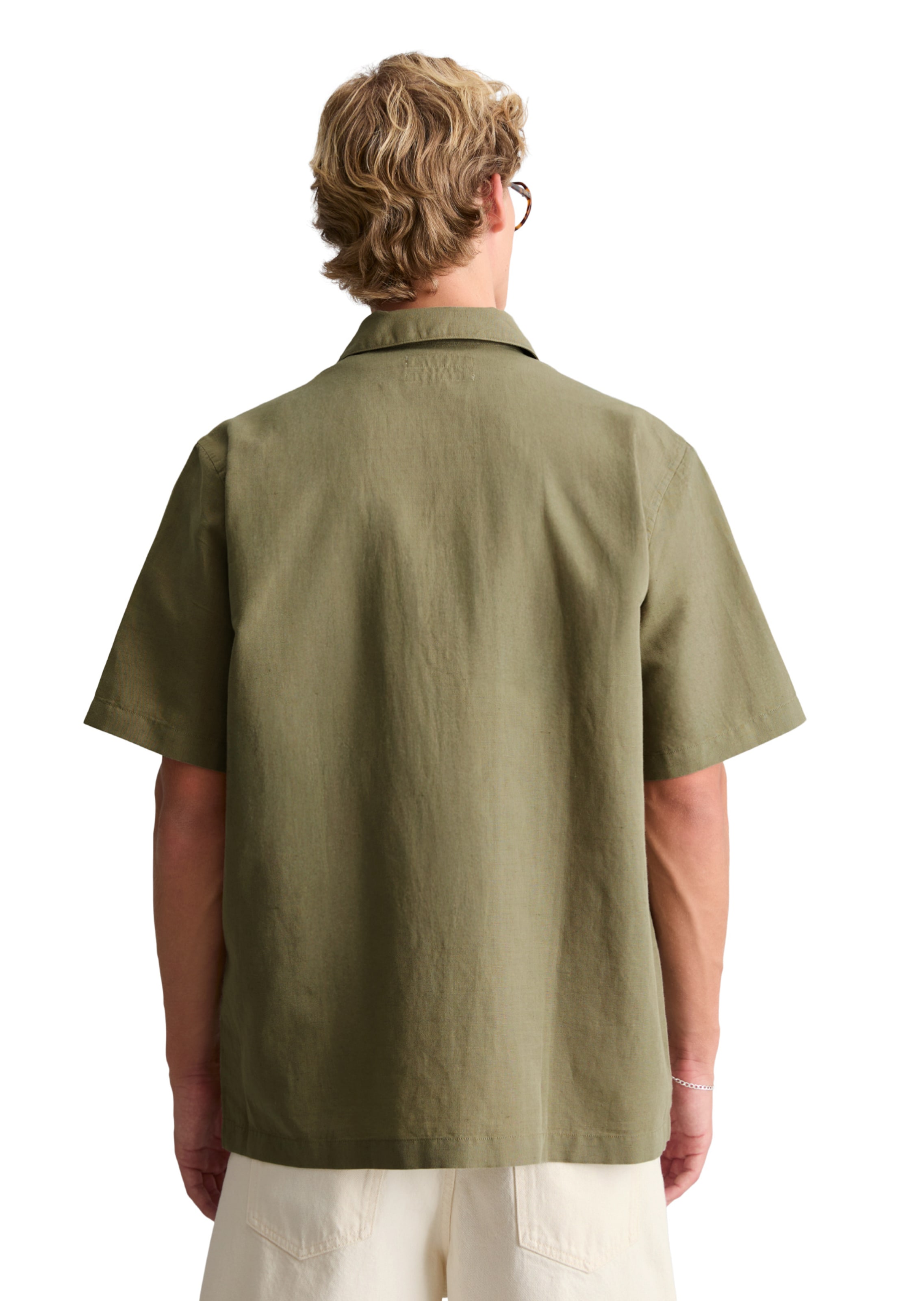 Marc O'Polo DENIM Regular fit Overhemd in Groen