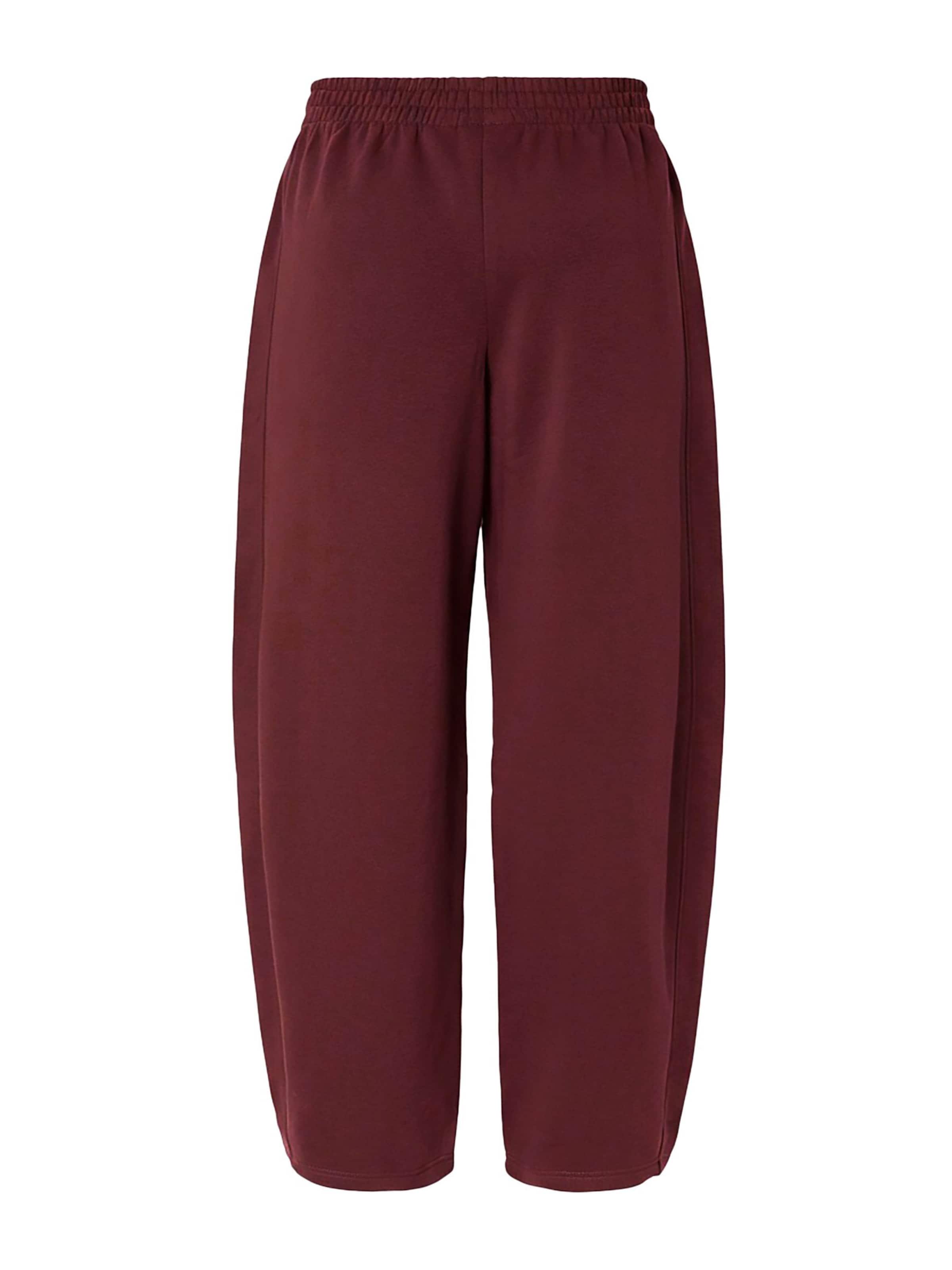 Loosefit Pantalon 'PCFilucca' PIECES en rouge