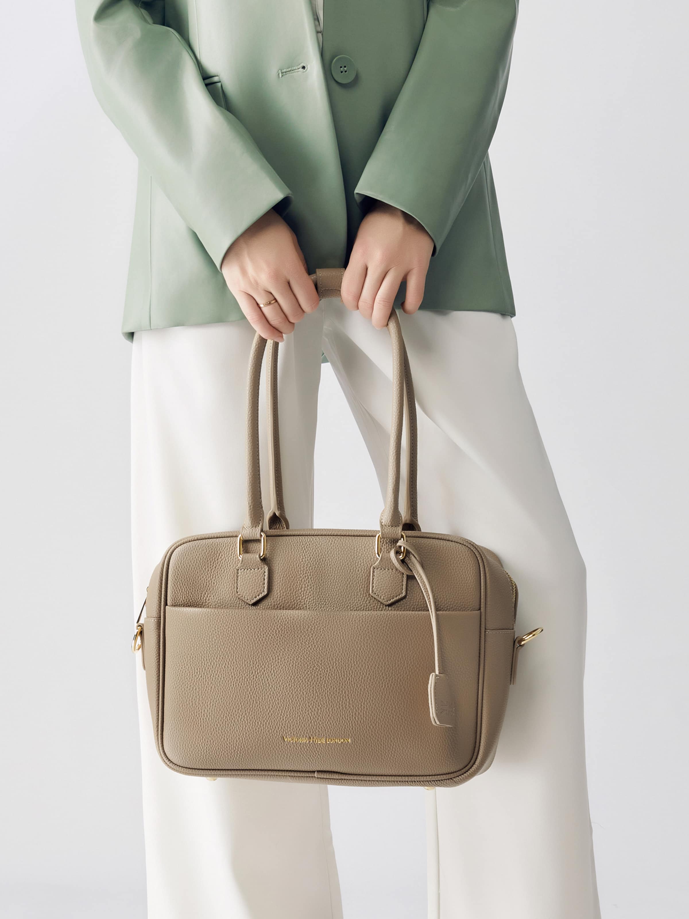 Sacs à main 'Margaret Small' Victoria Hyde en gris : devant