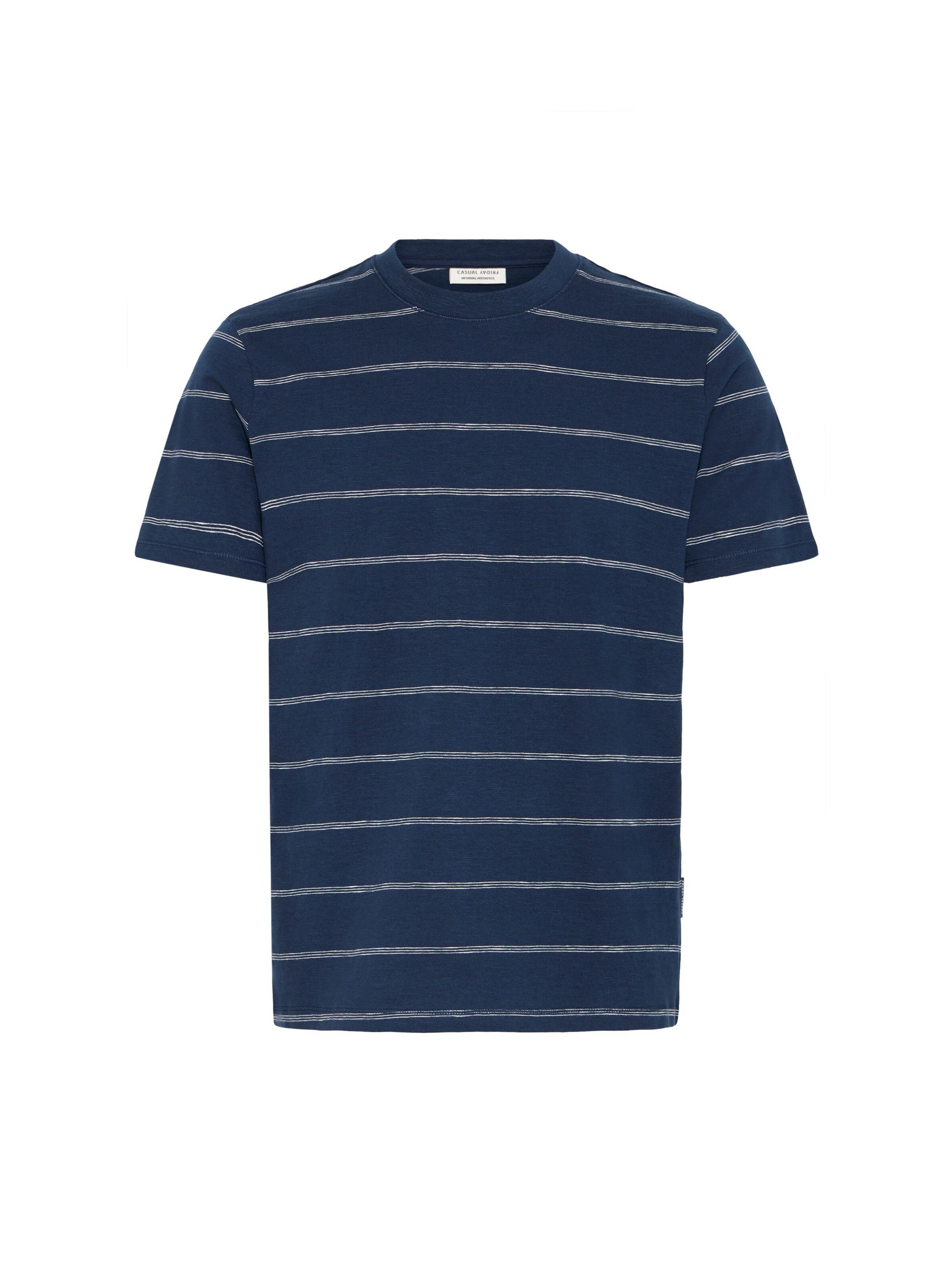 Casual Friday T-Shirt ' CFLie ' en bleu foncé, Vue avec produit