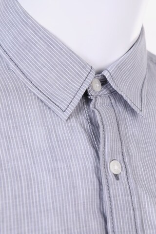 s.Oliver Button Up Shirt in L in Grey