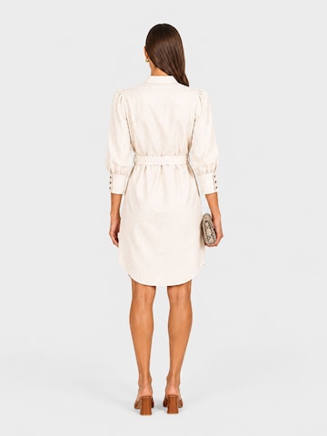 WEARABLE STORIES - Vestido 'Alice' en beige