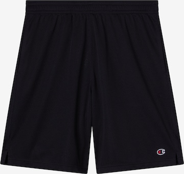 Champion Authentic Athletic Apparel Ohlapna forma Hlače | črna barva: sprednja stran
