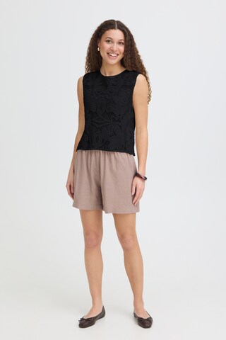 Fransa Top in Zwart