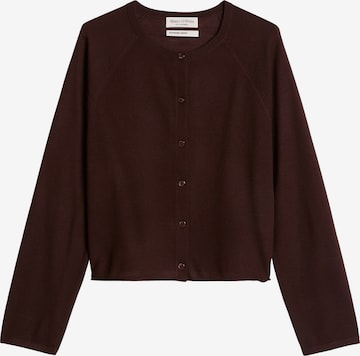 Marc O'Polo Knit cardigan in Brown: front