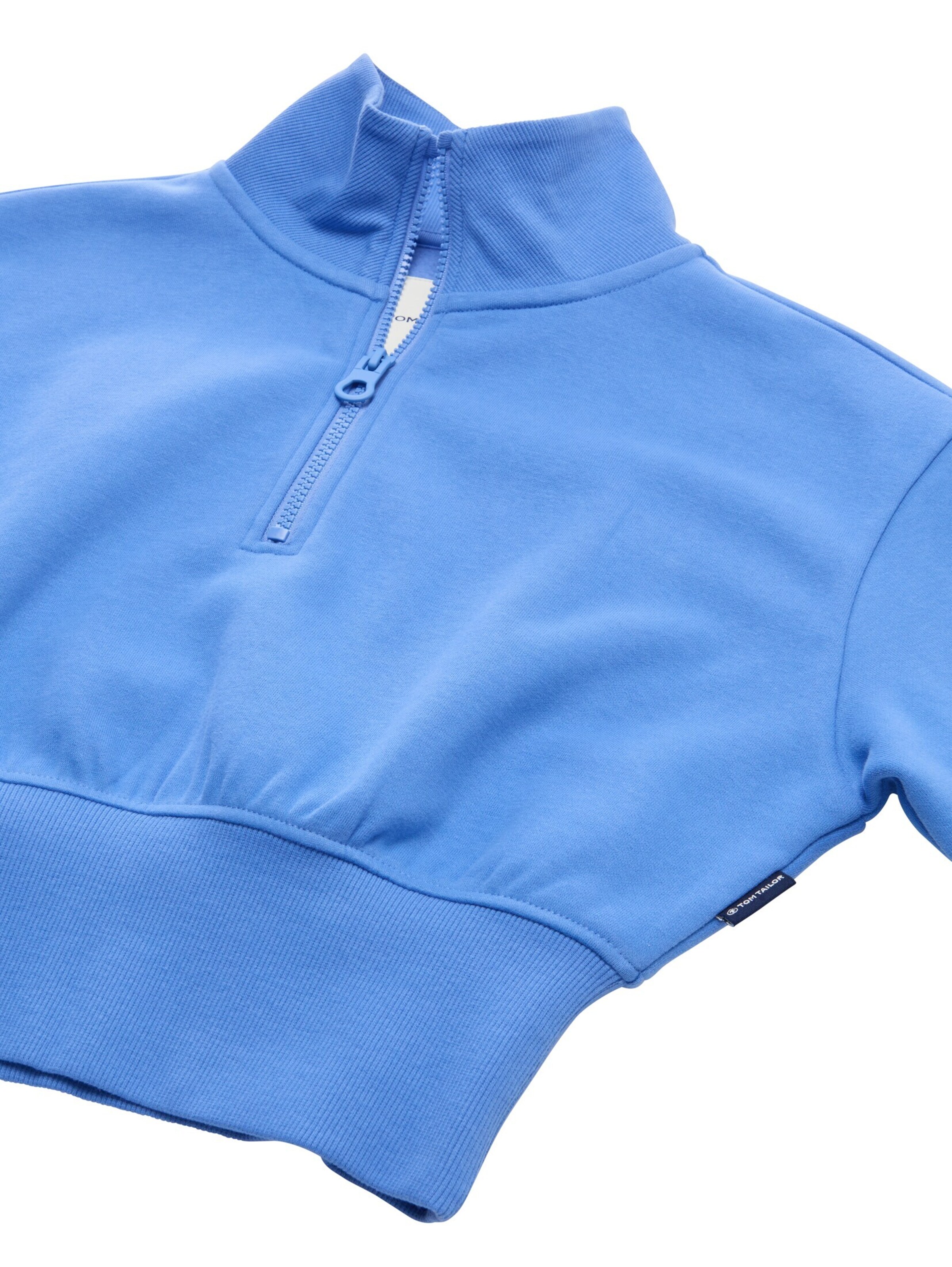 TOM TAILOR Sweatshirt in Blau