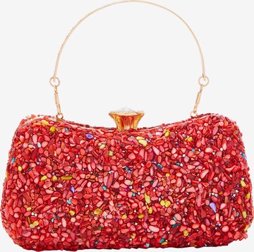 FELIPA Clutch in Red: front