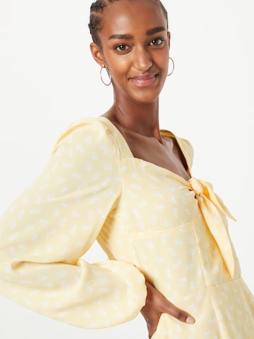 Robe-chemise The Frolic en jaune