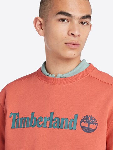 TIMBERLAND Majica '6A90' | oranžna barva