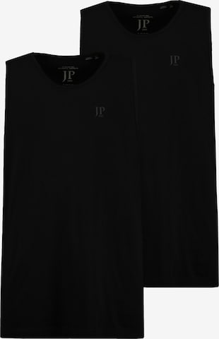 T-Shirt JP1880 en noir : devant