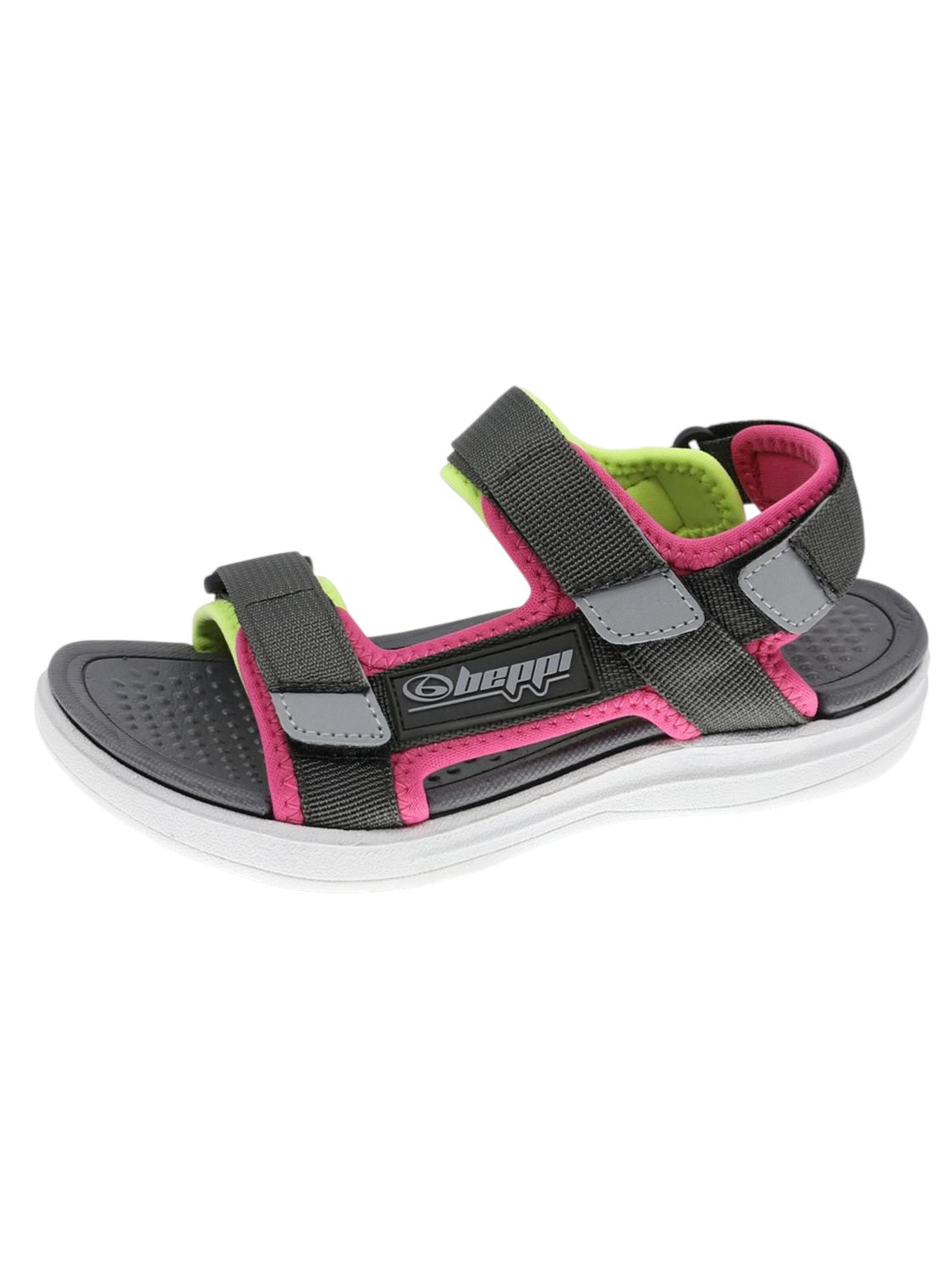 Chaussures ouvertes 'Sandal' Beppi en gris : devant