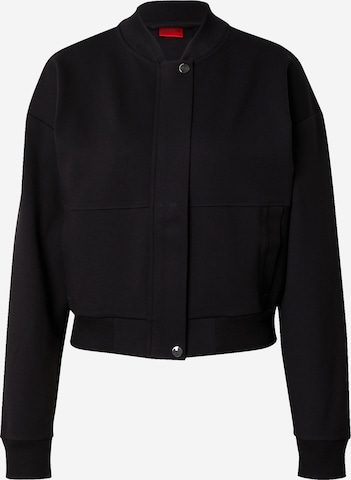 HUGOGornji dio trenirke 'Dakure' - crna boja: prednji dio