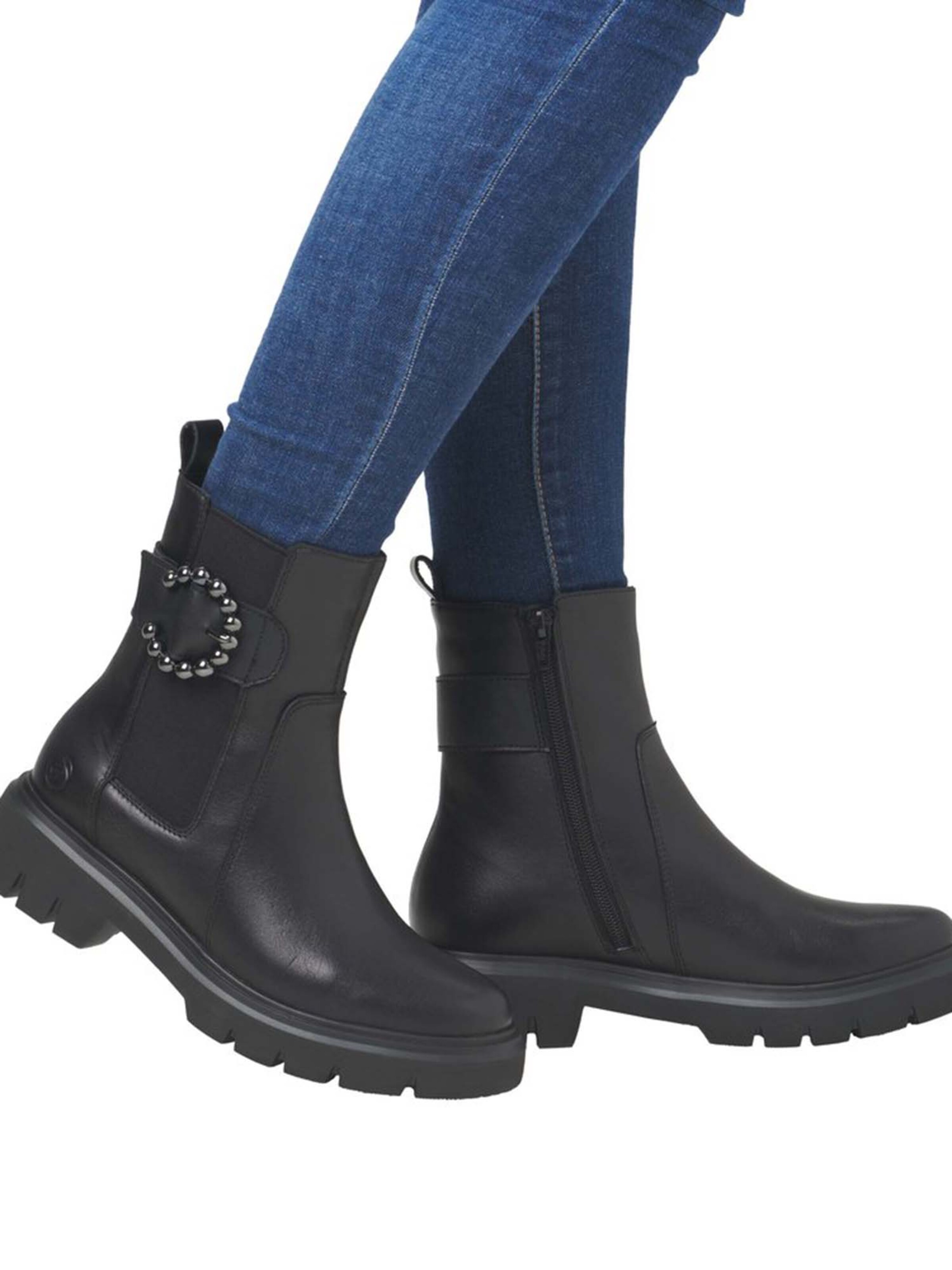 REMONTE Chelsea Boots in Black