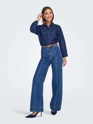 ONLY Wide leg Jeans 'ONLMadison' i blå
