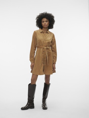 Robe 'NINA' VERO MODA en marron