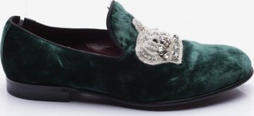 DOLCE & GABBANA Flats & Loafers in 38 in Green: front
