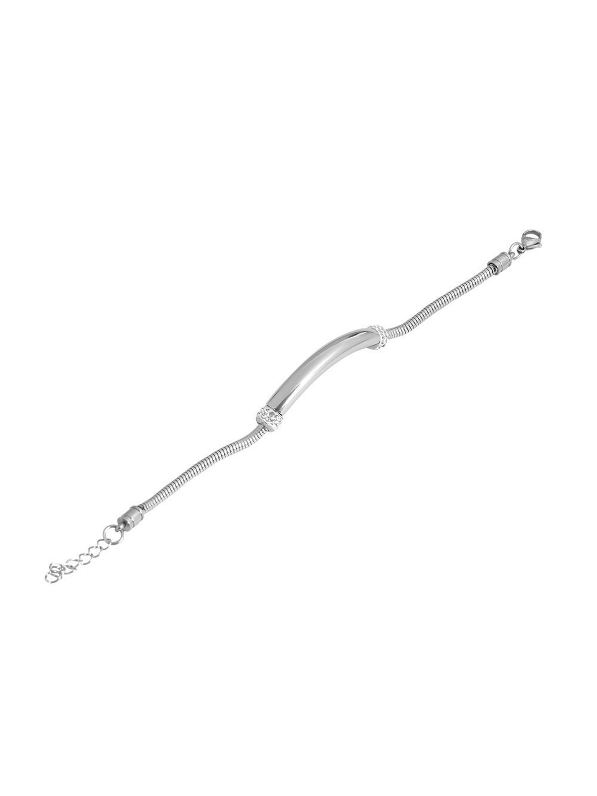 Akzent Bracelet 'Italina' in Silver
