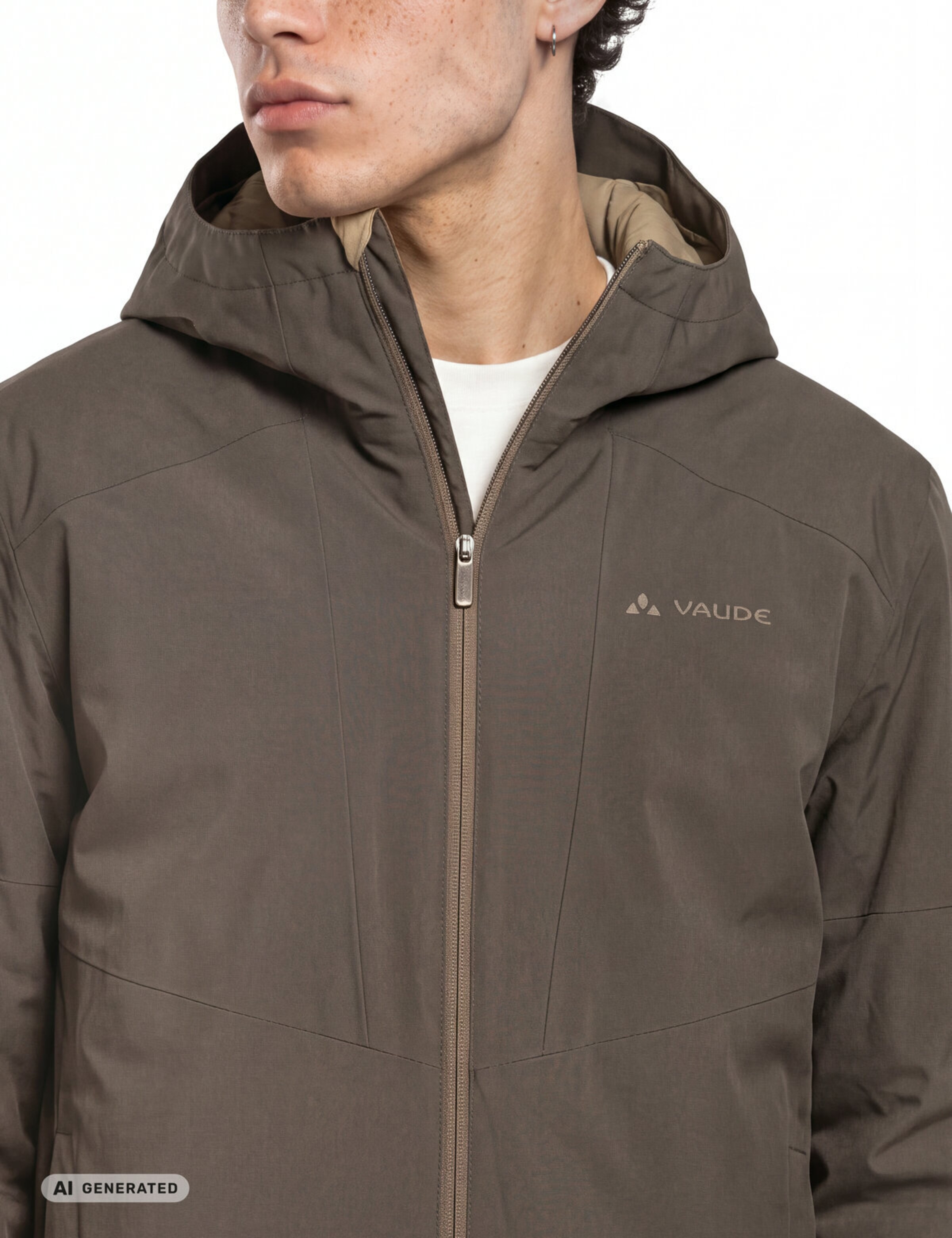 VAUDE Winter jacket in Brown