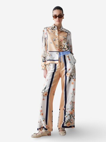 Liu Jo - Pierna ancha Pantalón 'TS NAV LUNGO WA6358 T2555' en azul