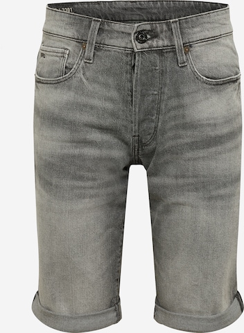 G-Star RAW Slimfit Jeans '3301' in Grijs: voorkant