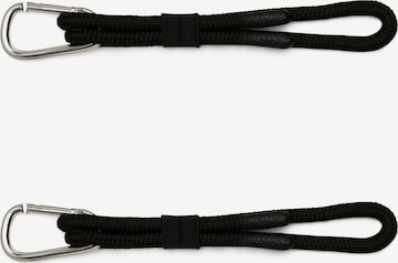 Satch Backpack 'What's up' in Black: front