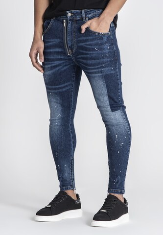 Skinny Jean 'Mania' Gianni Kavanagh en bleu