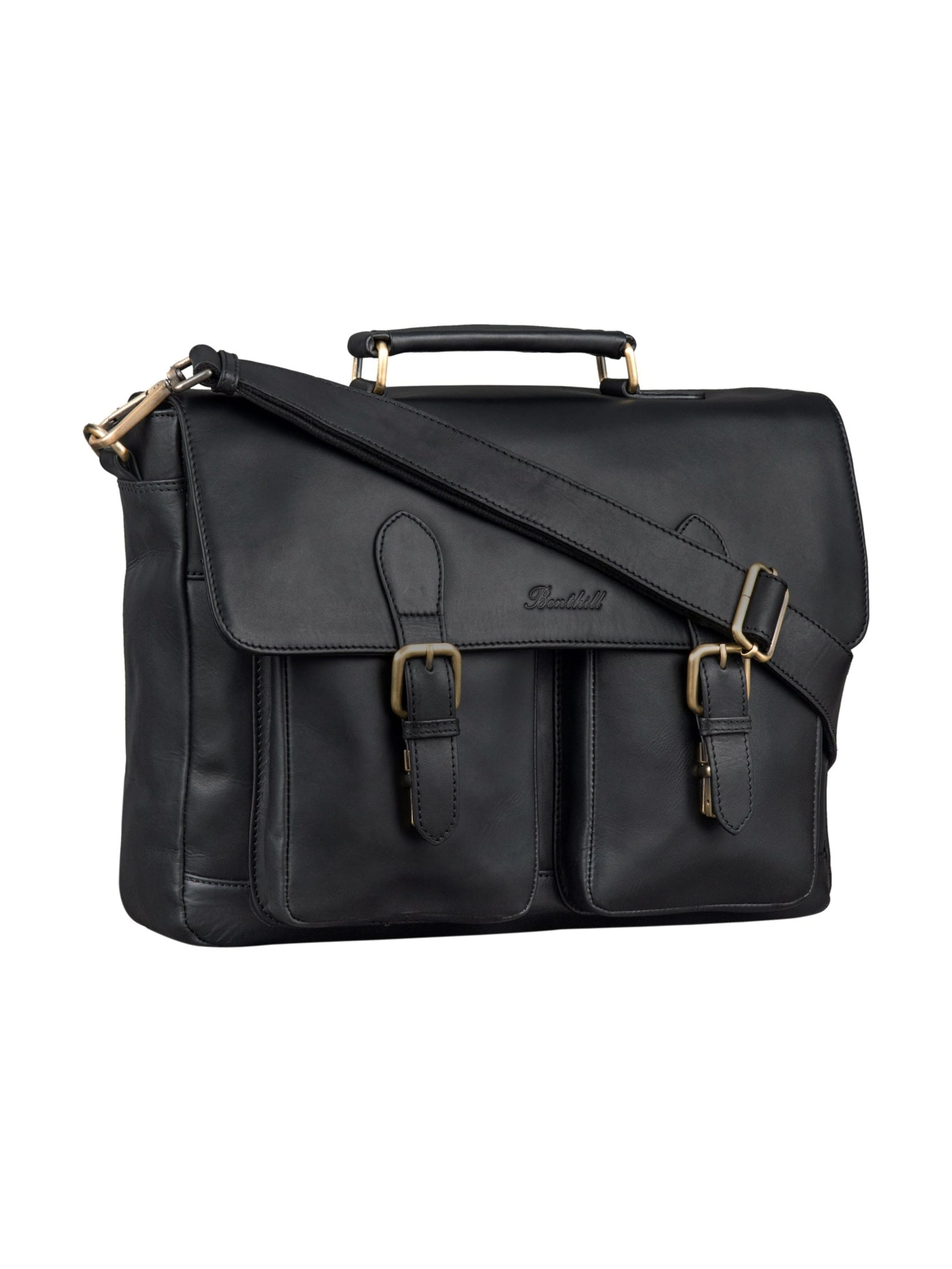 Benthill Briefcase in Black