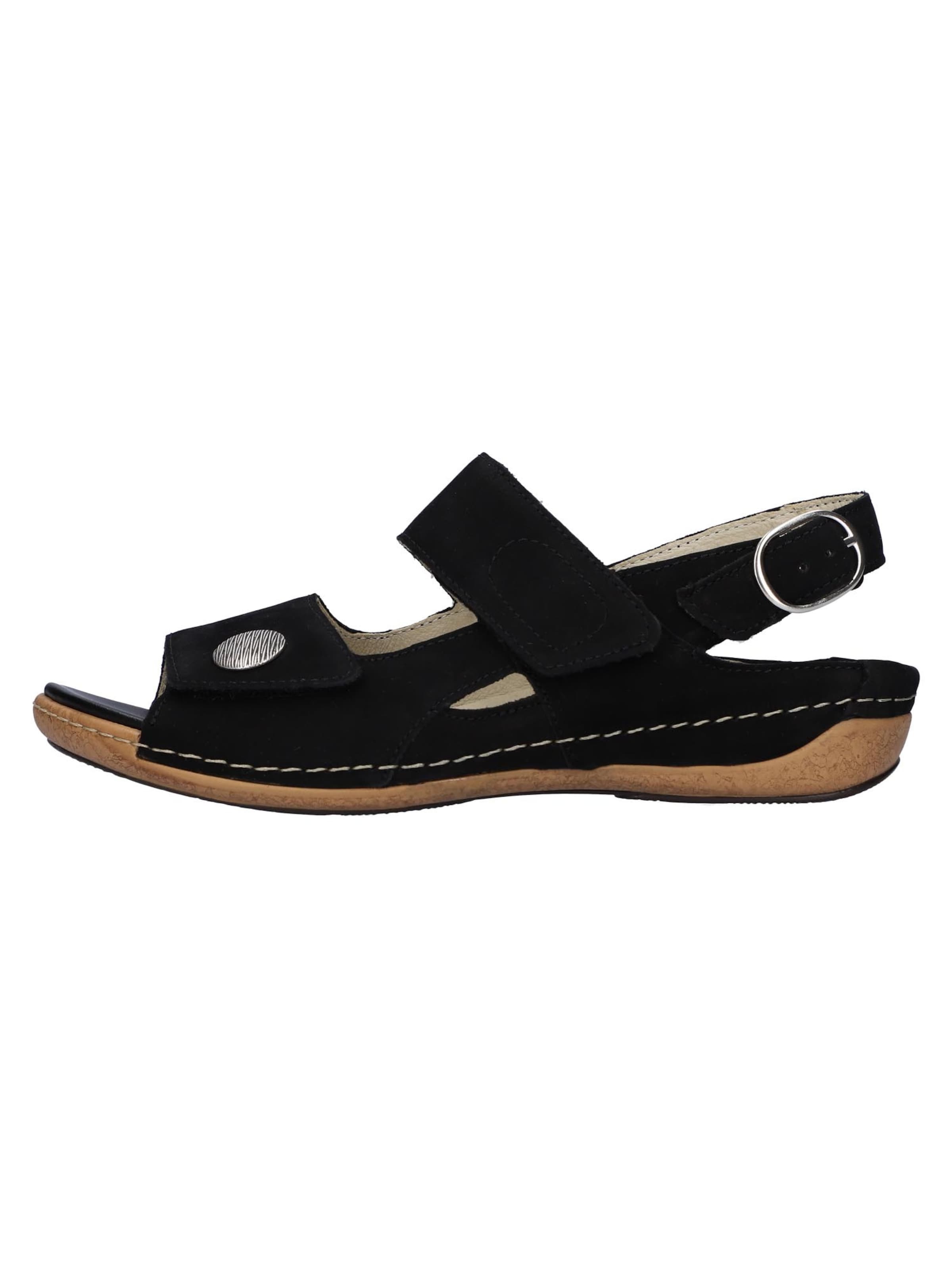 WALDLÄUFER Sandal 'Heliett' in Black