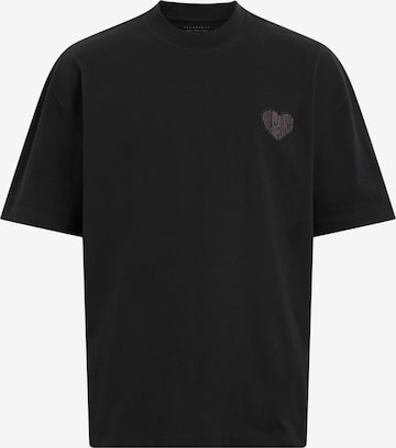AllSaints Футболка 'Lover Crew' в Черный: спереди