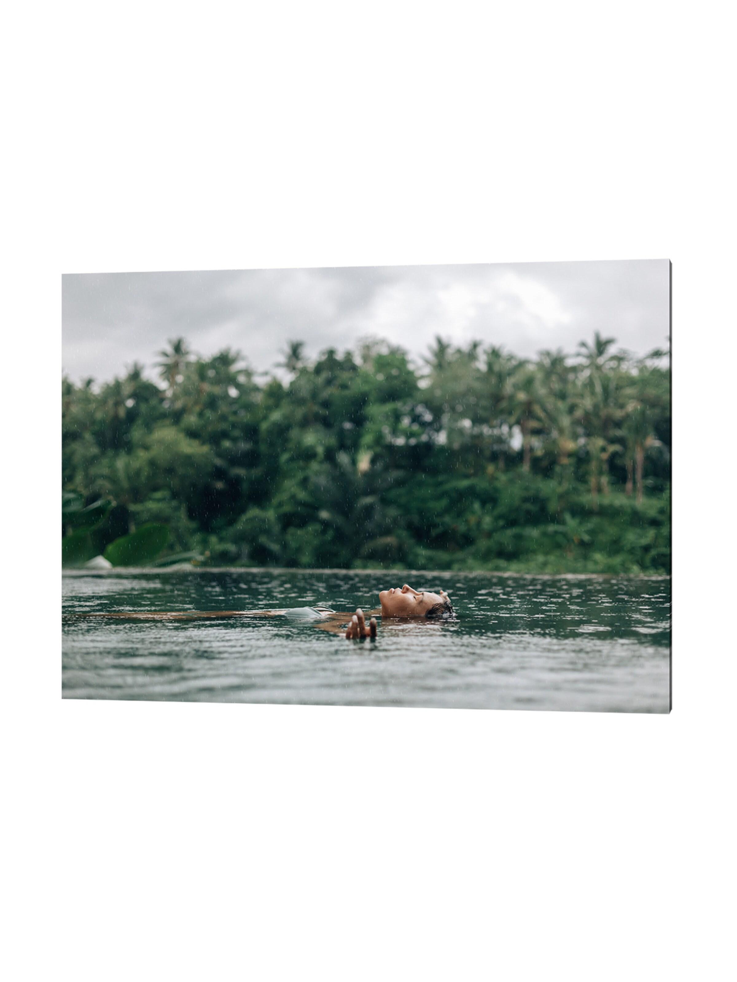 Liv Corday Bild 'Relax' in Grün: Vorderseite