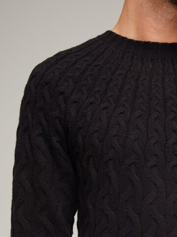 ABOUT YOU x Kevin Trapp Sweater 'Matthew' in Black